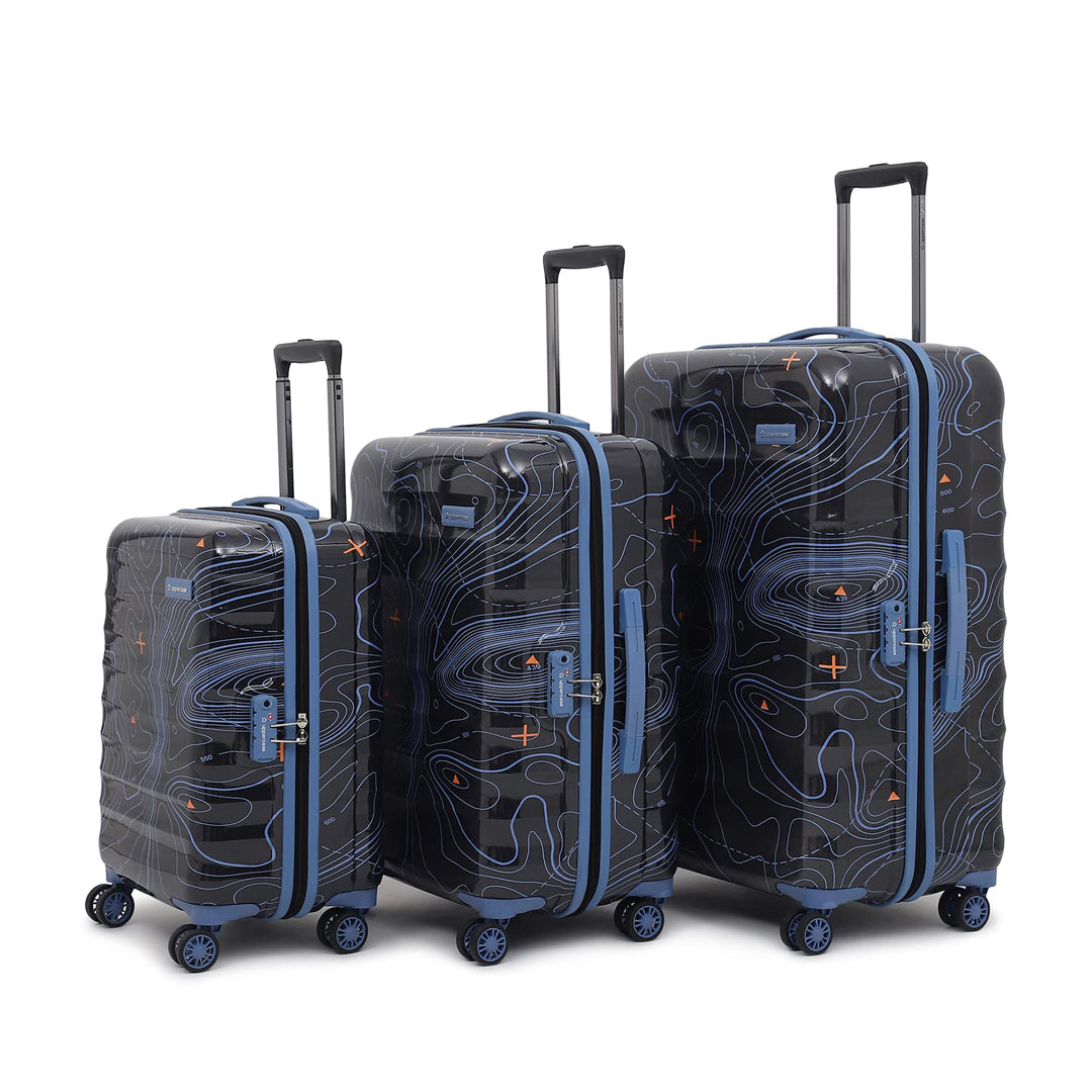 Uppercase Topo Eco Hard Sided Trolley Bag, Travel Suitcase