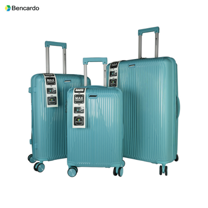 Bencardo Taraa 3Pc Lightweight Trolley Luggage Set – Cabin, Medium & Large