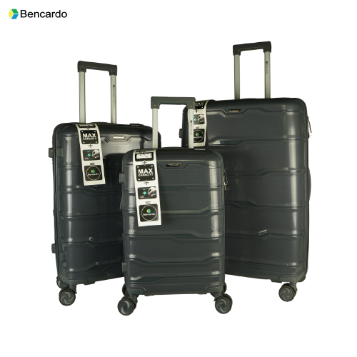 Bencardo Tulip 3Pc Luggage Set | Hard-Shell Trolley Bags (20", 24", 28")