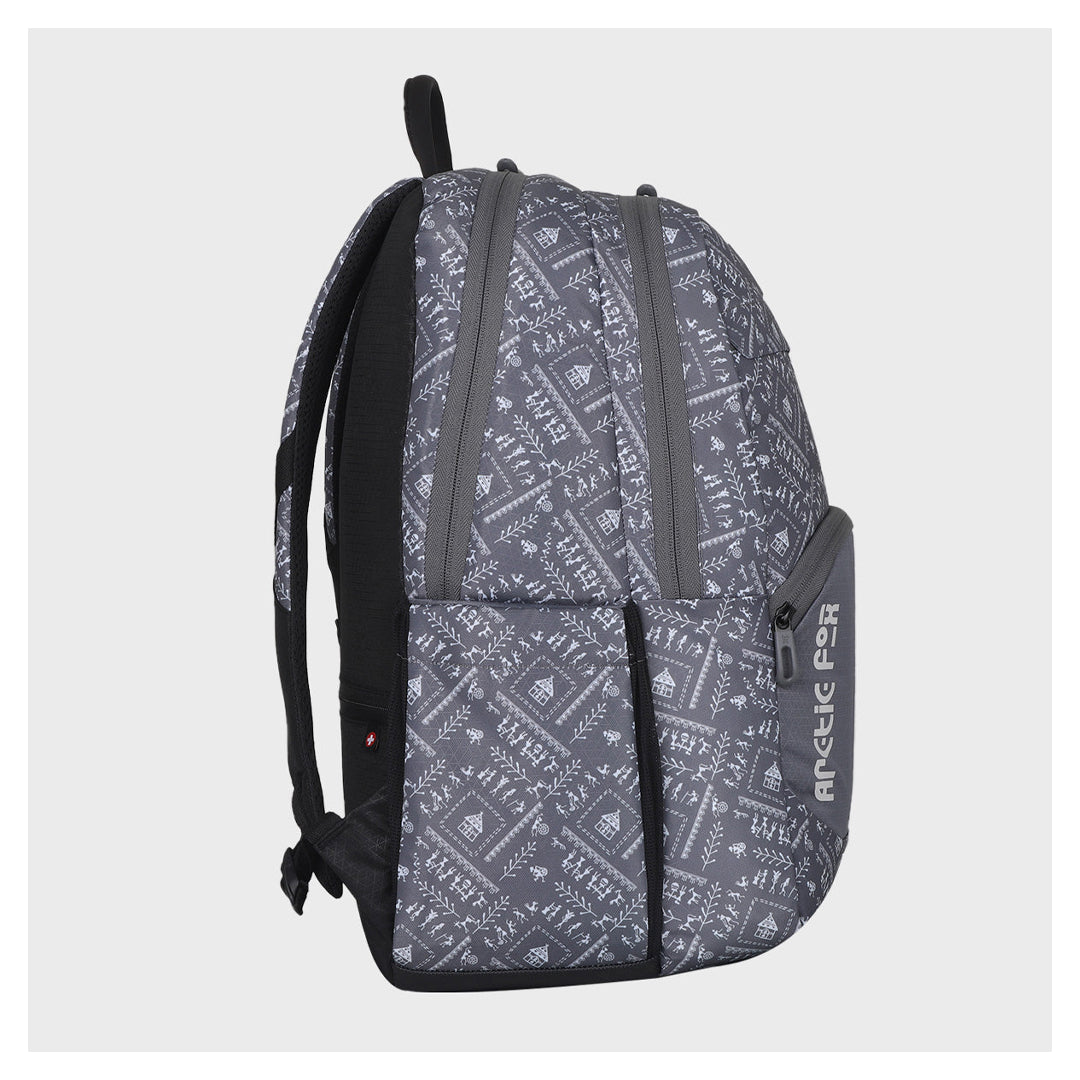 Arctic Fox Warli Unisex Laptop Backpack