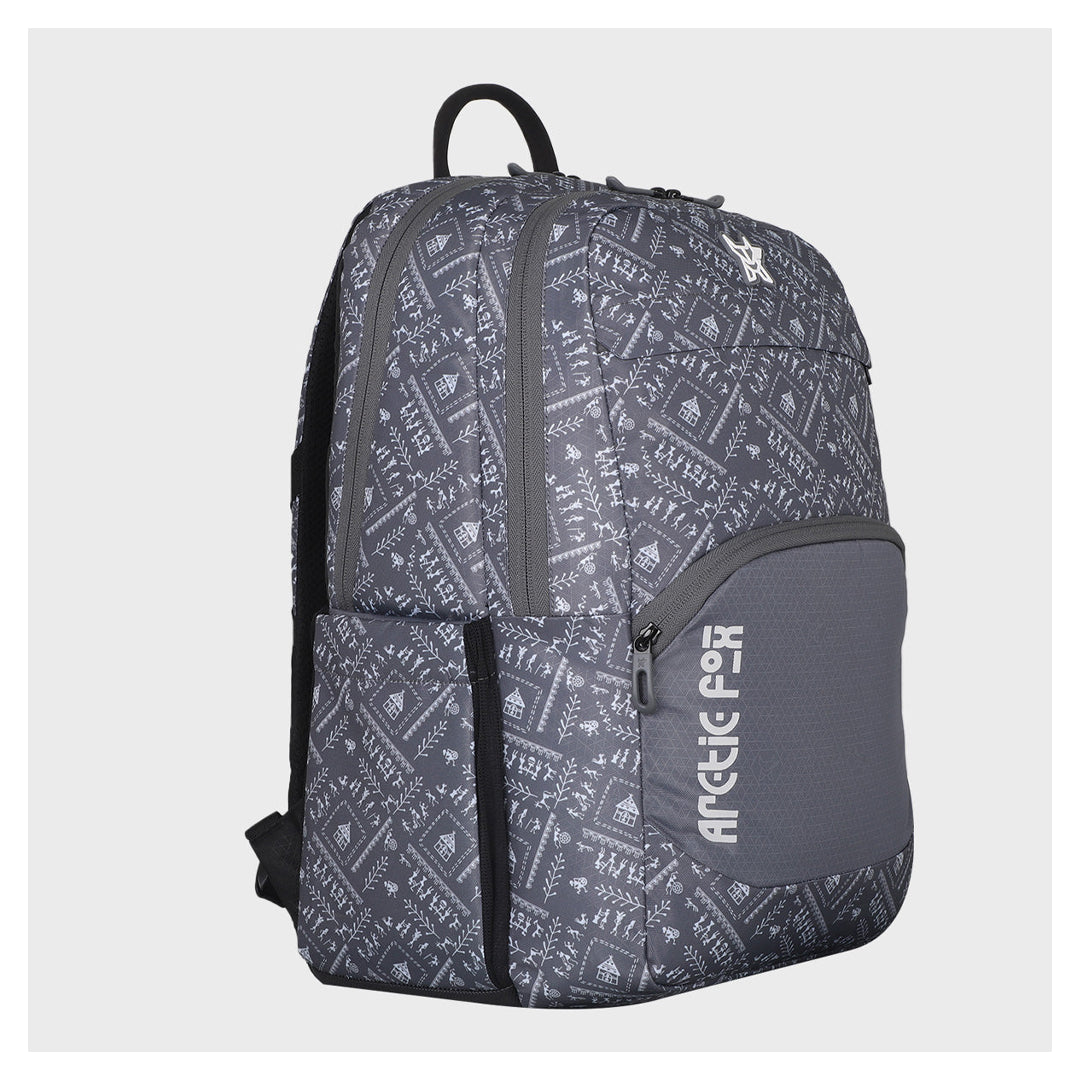 Arctic Fox Warli Unisex Laptop Backpack