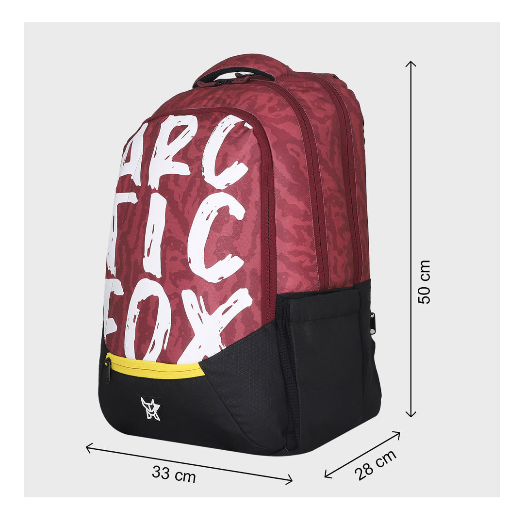 Arctic Fox Bold Tawny Port Laptop Backpack