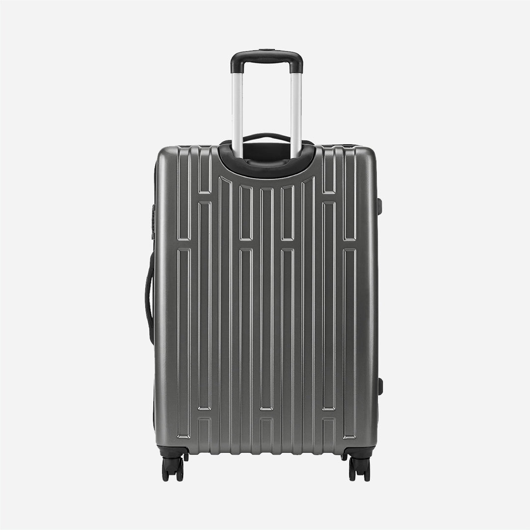 Safari Cargo Neo (Medium)Hard Luggage with TSA lock and Dual Wheels - Gun Metal