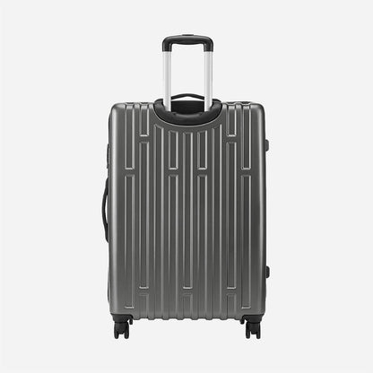 Safari Cargo Neo (Medium)Hard Luggage with TSA lock and Dual Wheels - Gun Metal