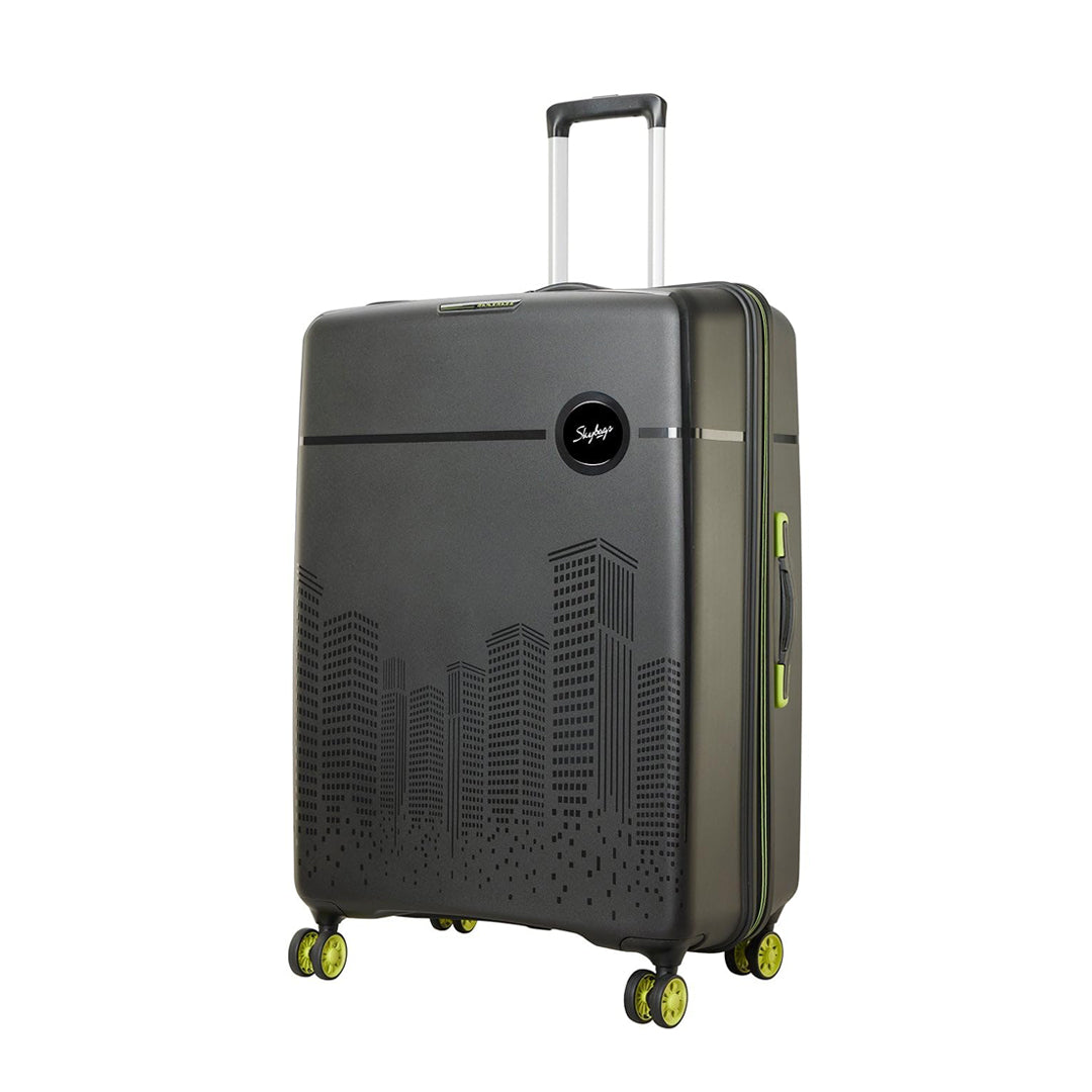 Skybags Cityscape Jet Black Polypropylene Hard Trolley