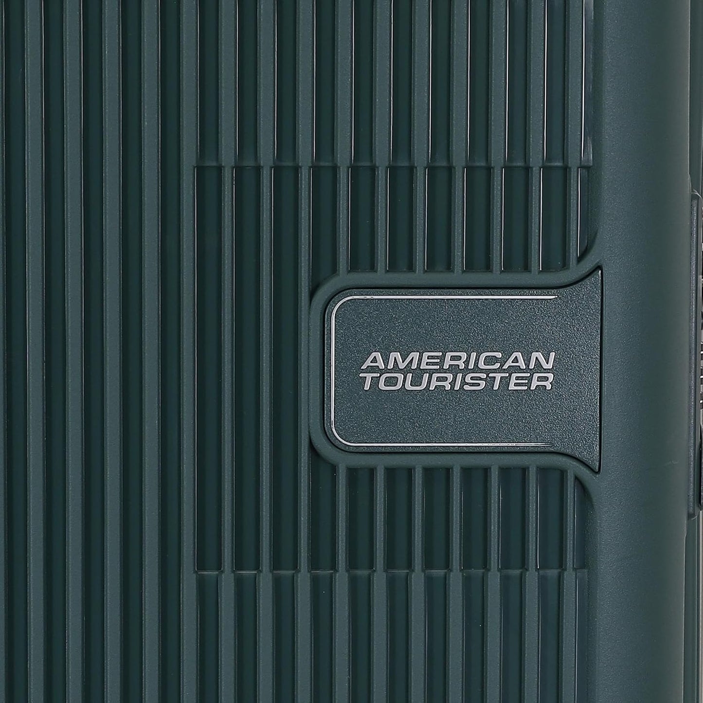 American Tourister Aerostep SL 67 CM Hard Shell 8 Spinner Wheel,Expander & Recessed TSA Lock Check-in Trolley Bag for Travel|Medium PP Suitcase with Double Zipper,Flexi Packing Straps For Unisex-Green