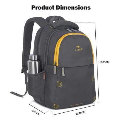 Fabco Laptop  Lightweight Backpack For Office & College