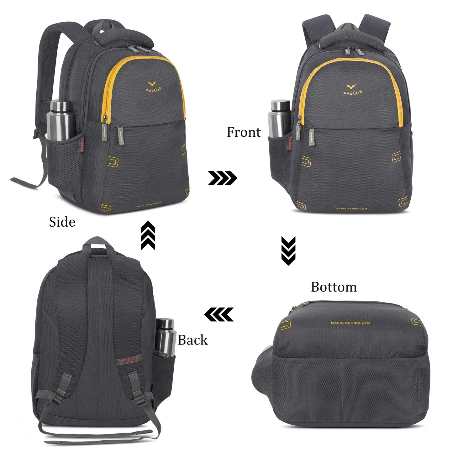 Fabco Laptop  Lightweight Backpack For Office & College