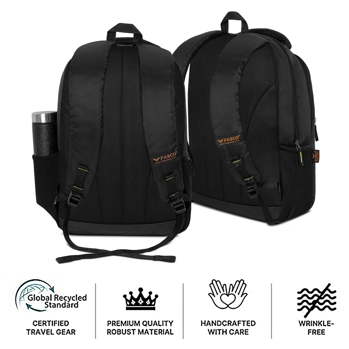 Fabco Laptop  Lightweight Backpack For Office & College