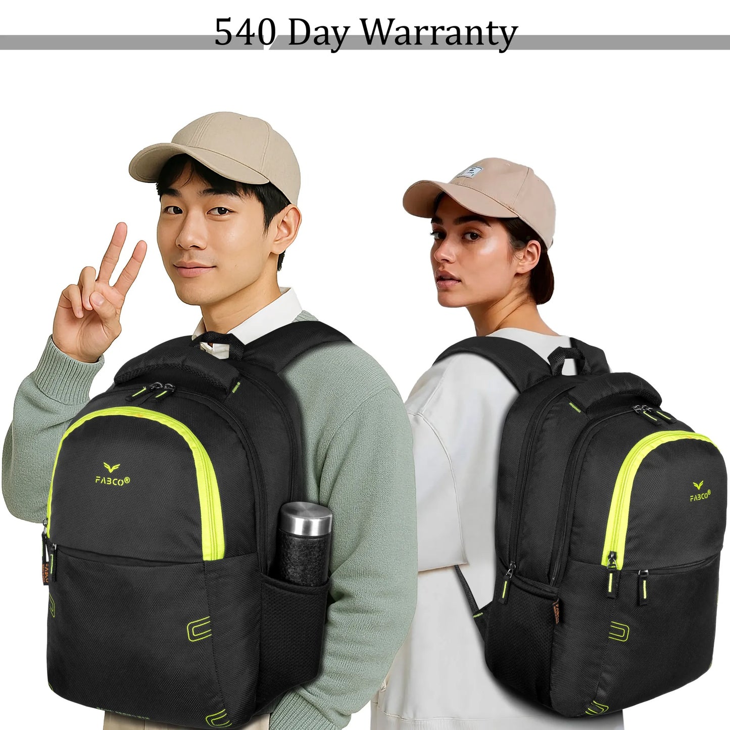 Fabco Laptop  Lightweight Backpack For Office & College