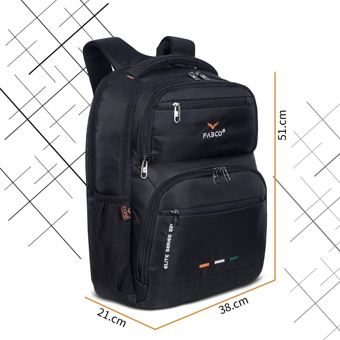 Fabco FBI Gray Elite Series Bag Built With High-Quality Durable Materials