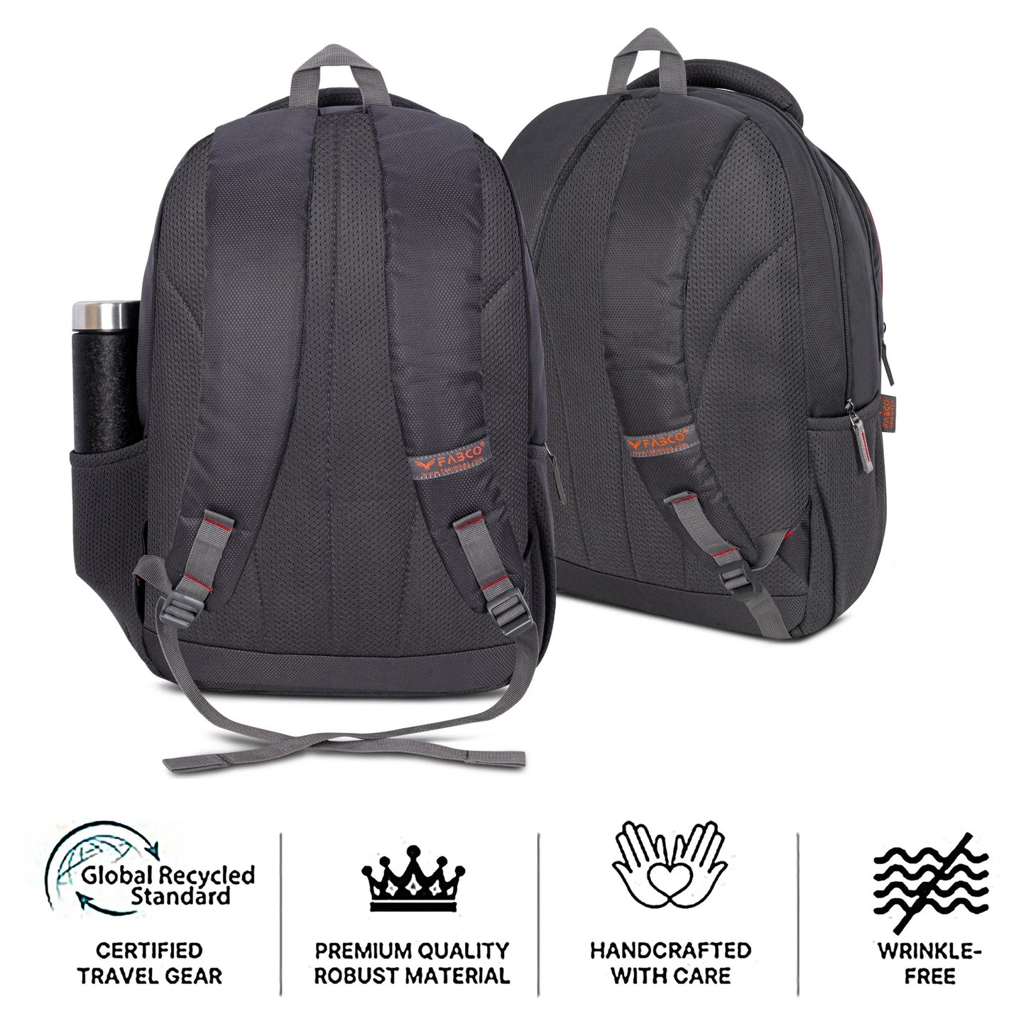Fabco Laptop  Lightweight Backpack For Office & College