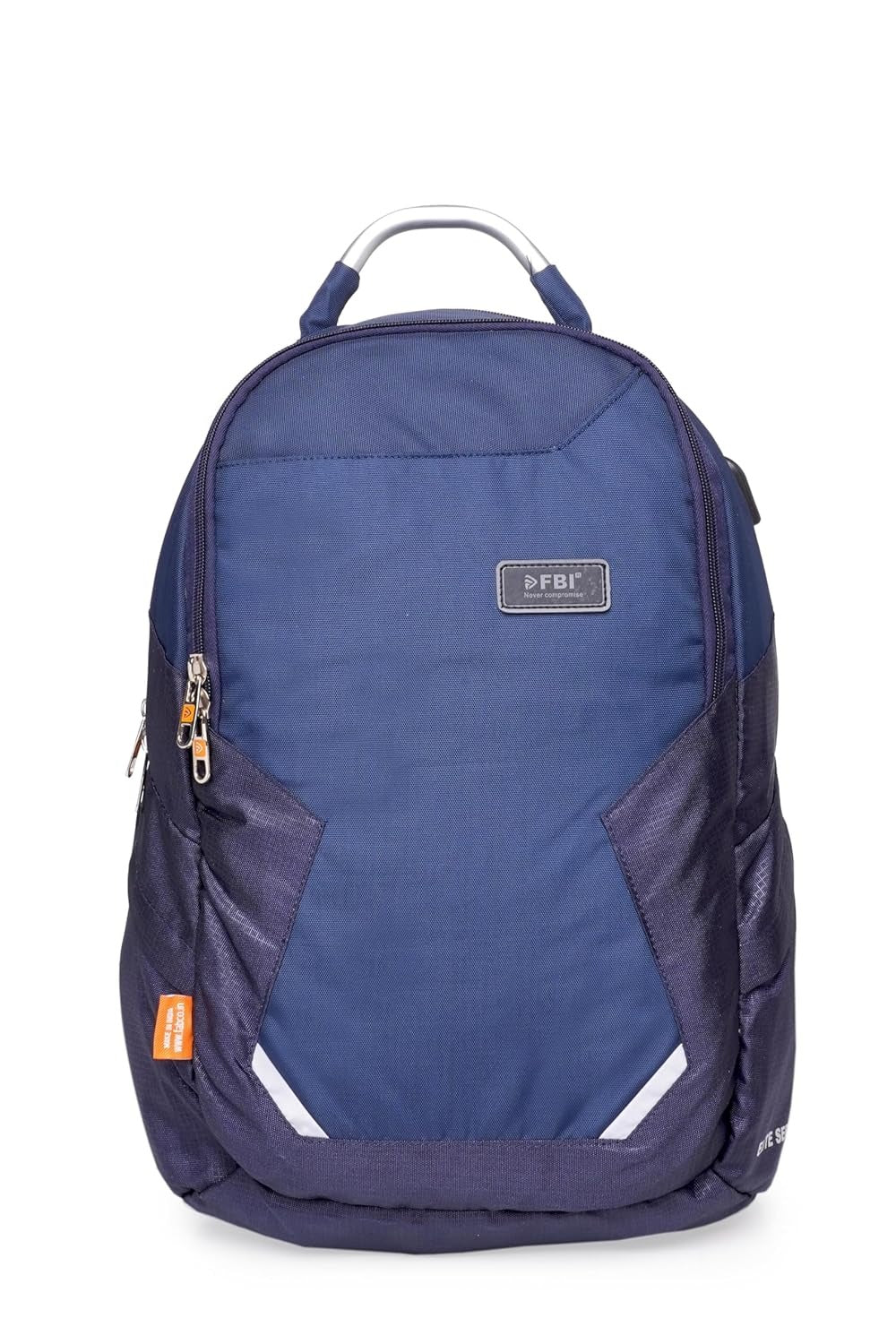 FABCO S-194-Backpack Bag 3 Compartment 3 Pockets Aluinium Handle Trolley Handle Strap With Velvet Cover Laptop Compartment