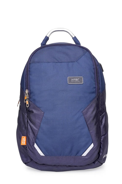 FABCO S-194-Backpack Bag 3 Compartment 3 Pockets Aluinium Handle Trolley Handle Strap With Velvet Cover Laptop Compartment