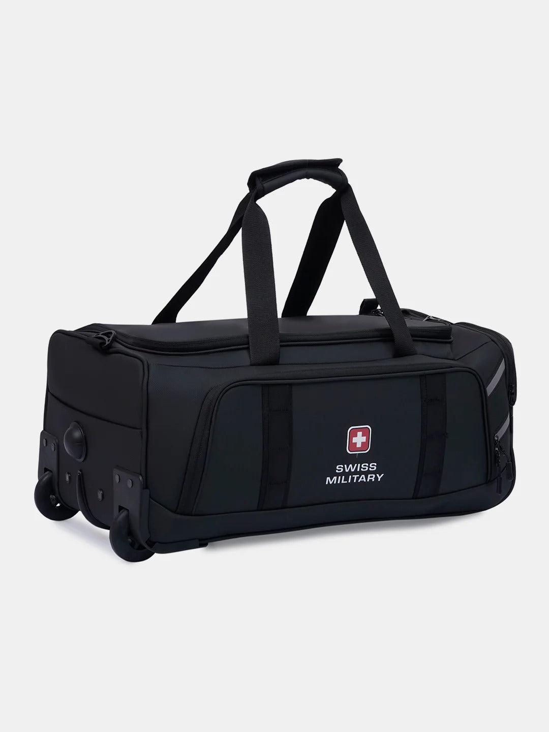 Pebble Prime Duffle Trolley Bag, 43LTR | Swiss Military