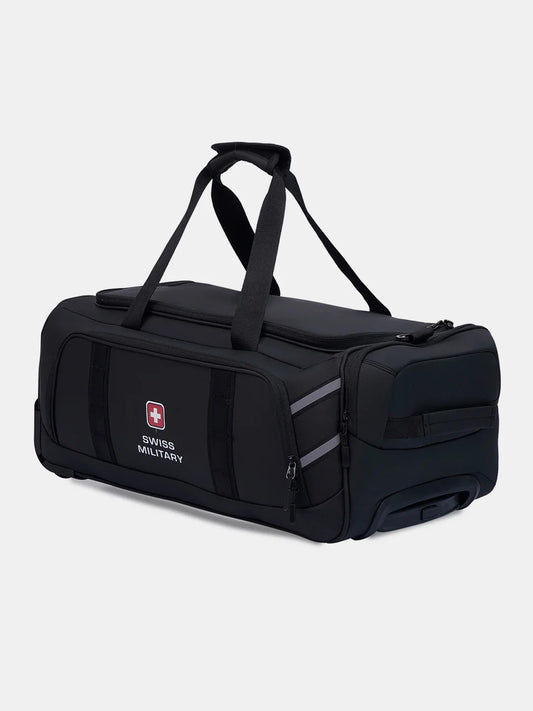 Pebble Prime Duffle Trolley Bag, 43LTR | Swiss Military