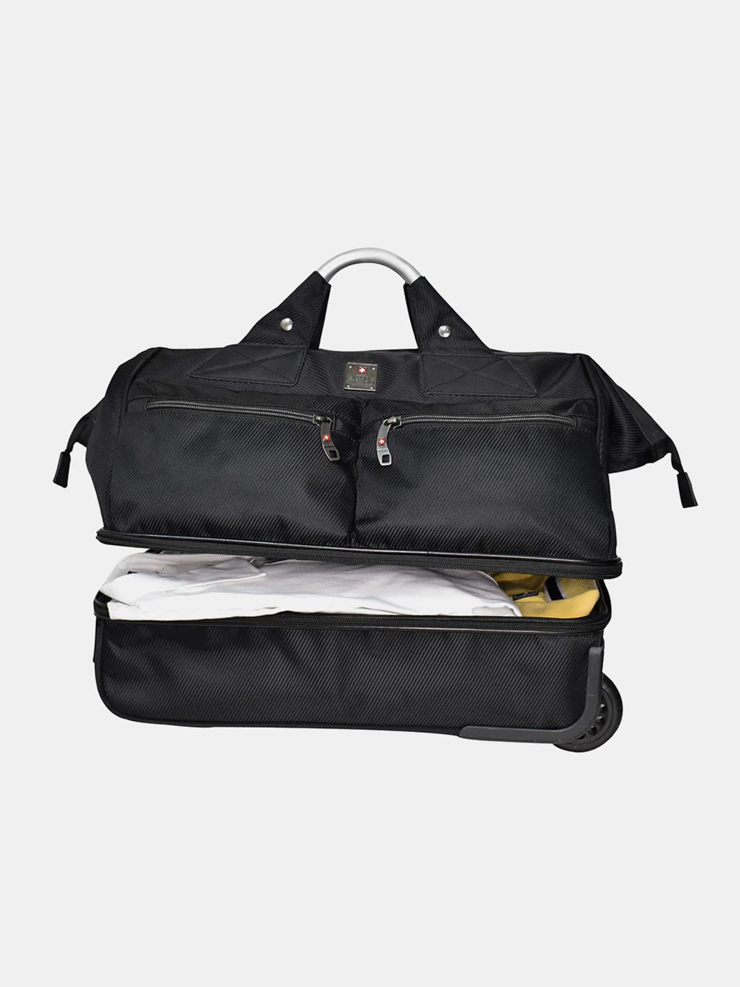 Fatboy Double Decker Duffle Trolley Bag Swiss Military