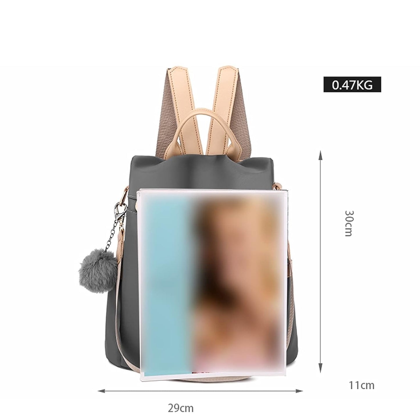 Stylish Multi-Use Backpack Purse for Women | Fashion Bags