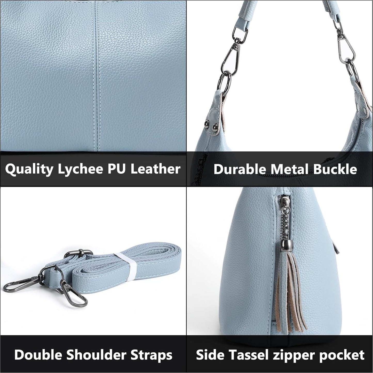 Multi-Style Women’s Purse – 2-in-1 Handbag & Crossbody Bag