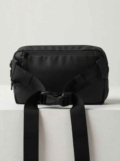 Large Travel Fanny Pack (Waist Pouch) - Black Wildcraft