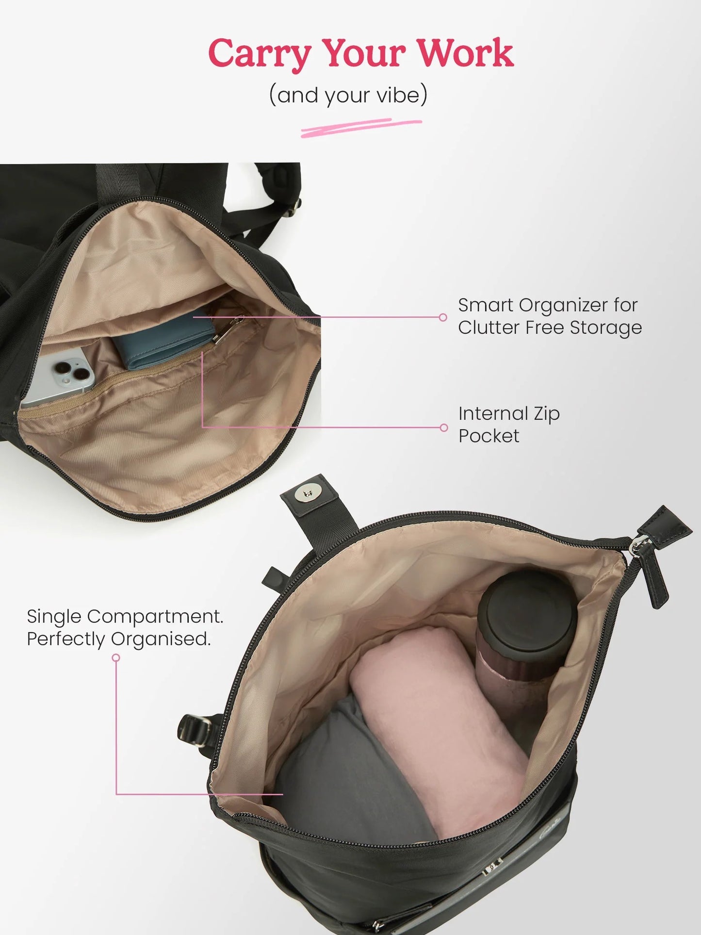 Genie Rouge Laptop Backpack