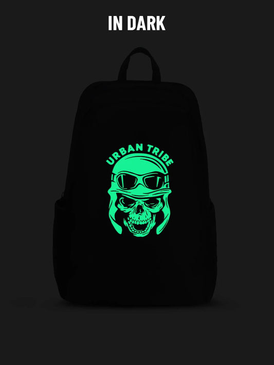 Urban Tribe Night Rider Skull Backpack For Riders