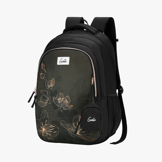 Genie Twinkle 36L Black School Backpack