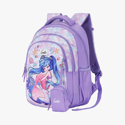 Genie Mermaid Small School & Picnic Backpack for Kids
