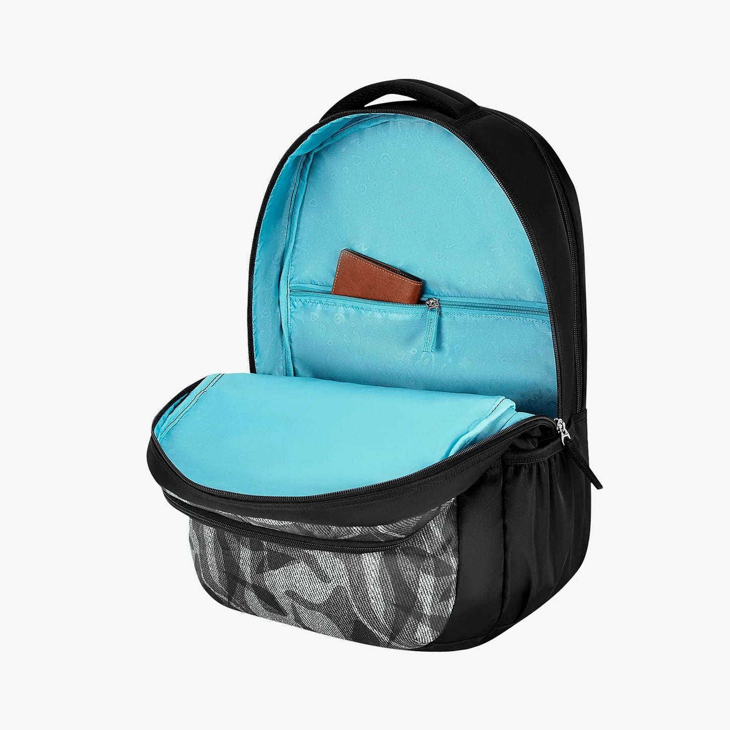 Genie Zuri 40L Black Laptop Backpack With Raincover
