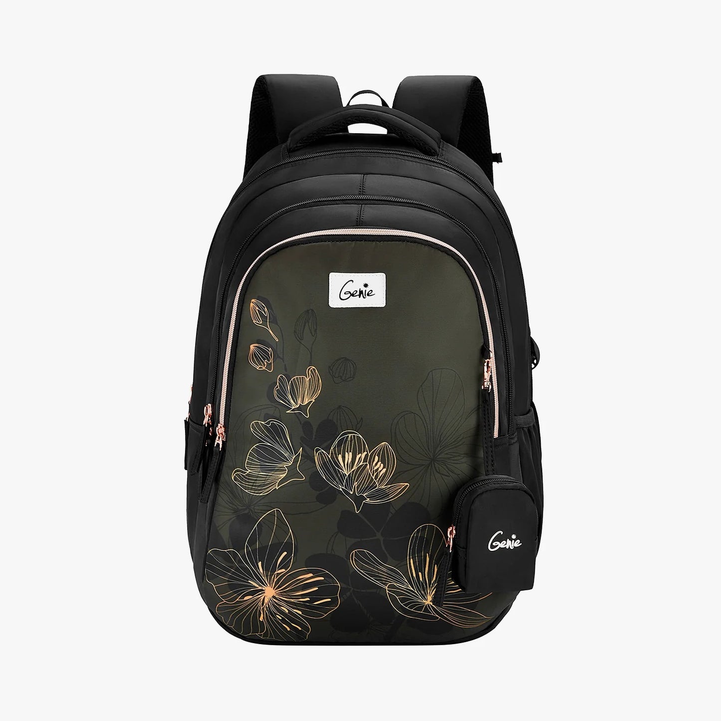 Genie Twinkle 36L Black School Backpack