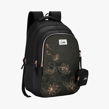 Genie Twinkle 36L Black School Backpack