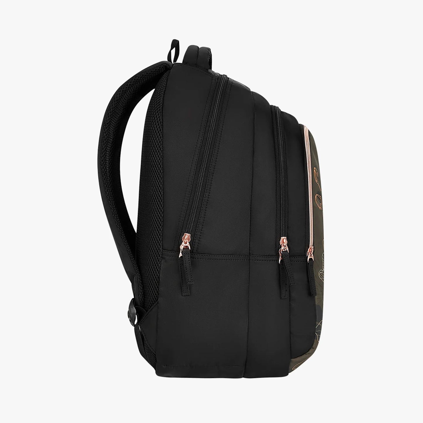 Genie Twinkle 36L Black School Backpack
