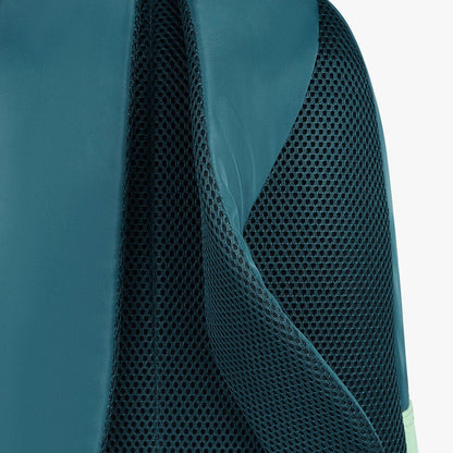 Genie Lilac 27L  School Backpack (Navy Blue & Dark Green)