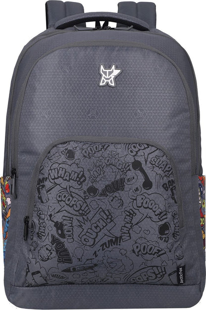 Arctic Fox Comic Dark Denim & Black Backpack
