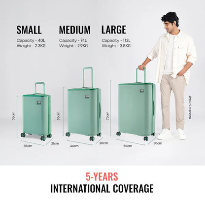 Lumolite 3-Pc Luggage Set | Urban Jungle