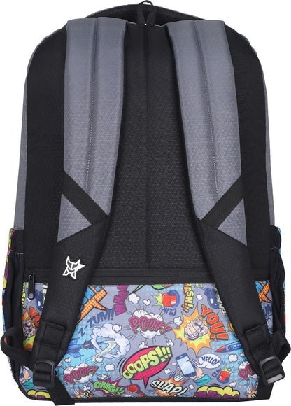Arctic Fox Comic Dark Denim & Black Backpack