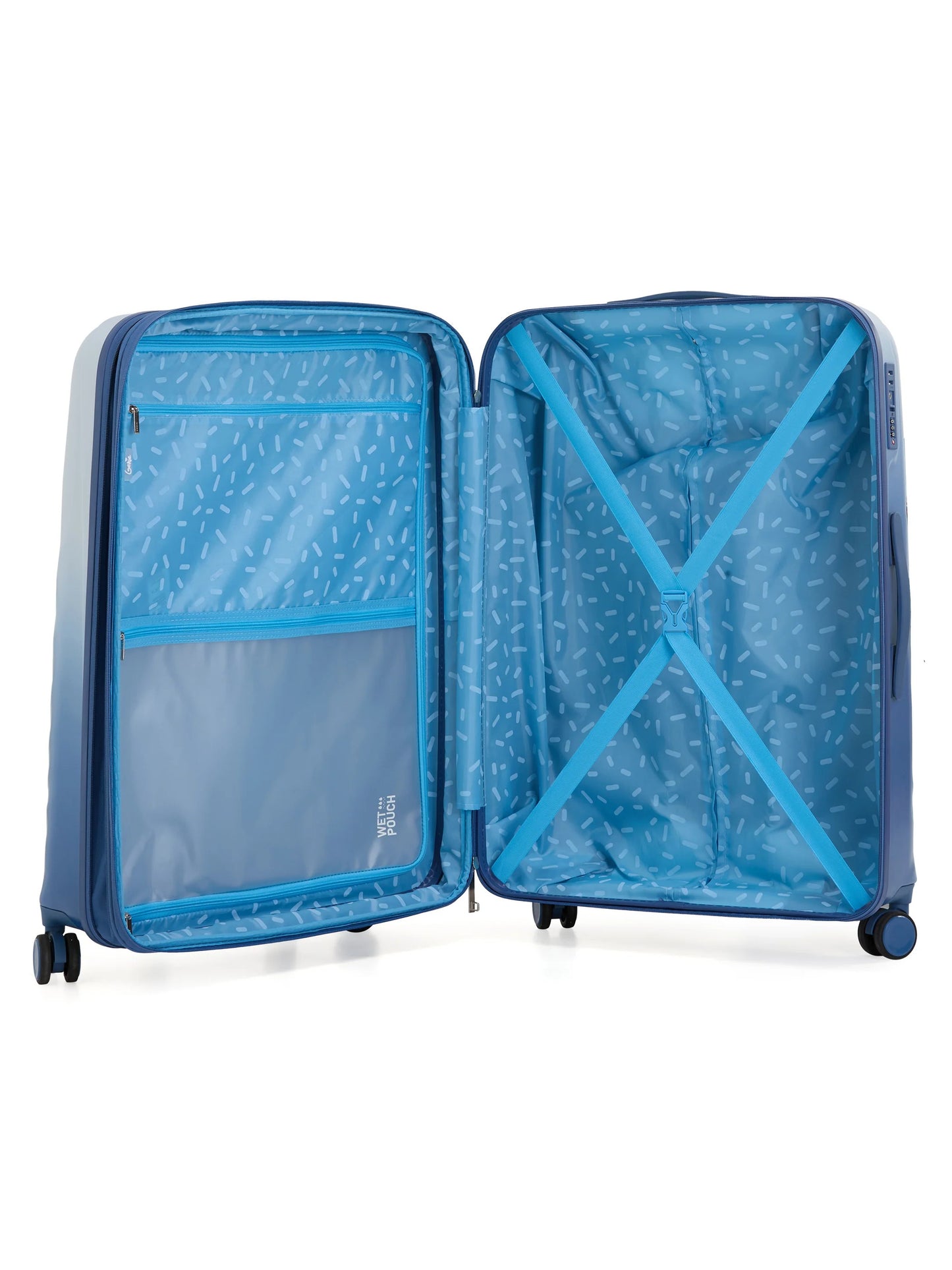 Scarlett Hard Luggage Genie Trolley Bag | 3pc set