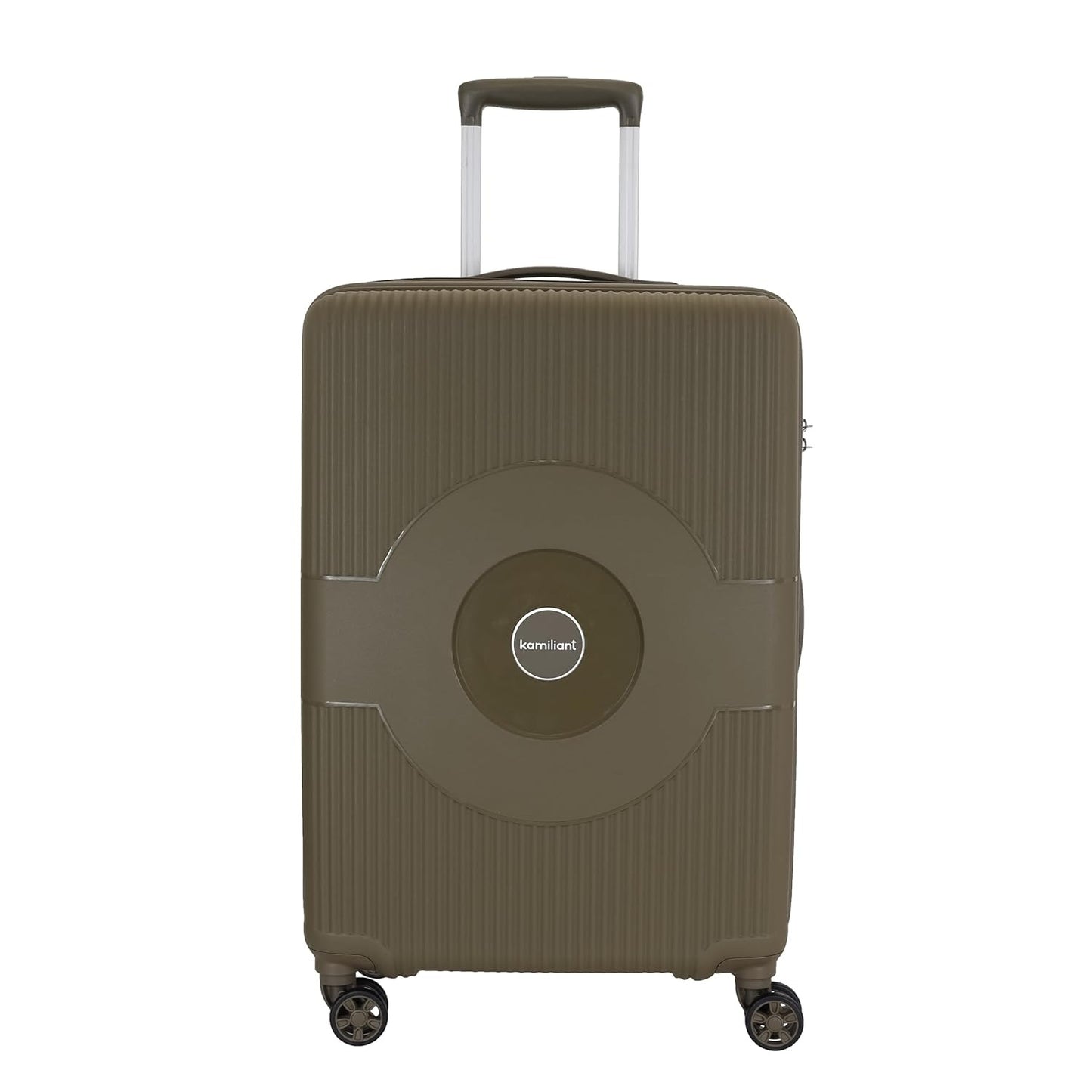 American Tourister Kamiliant Might 3-Piece Lightweight Spinner Luggage Set (55/68/79 cm) – Military Olive
