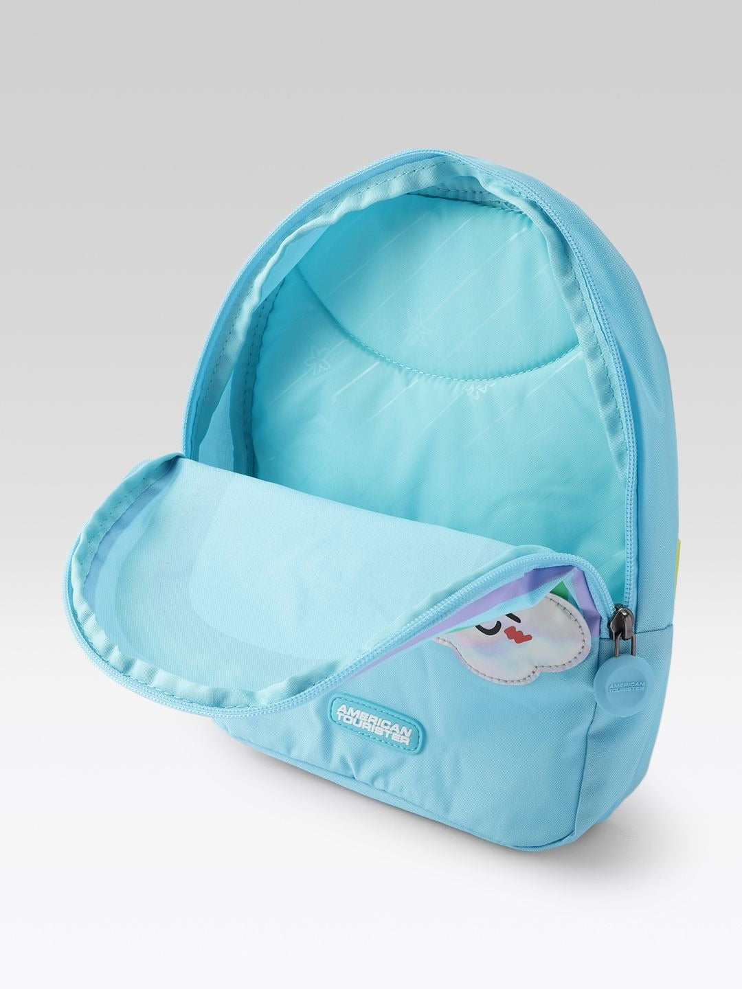 American Tourister Unisex Kids MOODLE 2.0 Colourblocked Applique Backpack