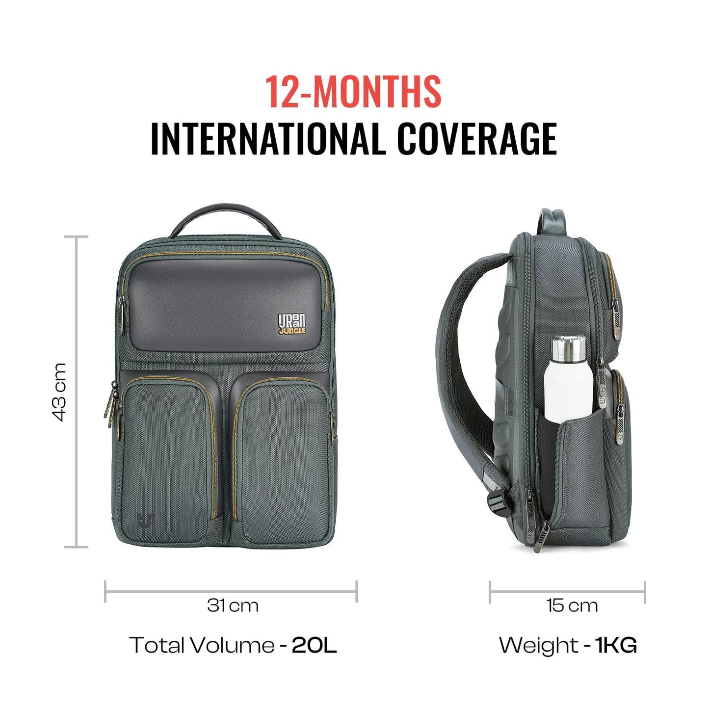 Wayfarer Workpack Bacpack | Urban Jungle