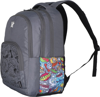 Arctic Fox Comic Dark Denim & Black Backpack