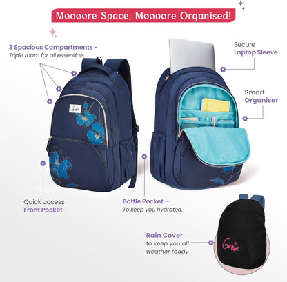 Large 36 L Laptop Backpack GLEAM  (Blue)