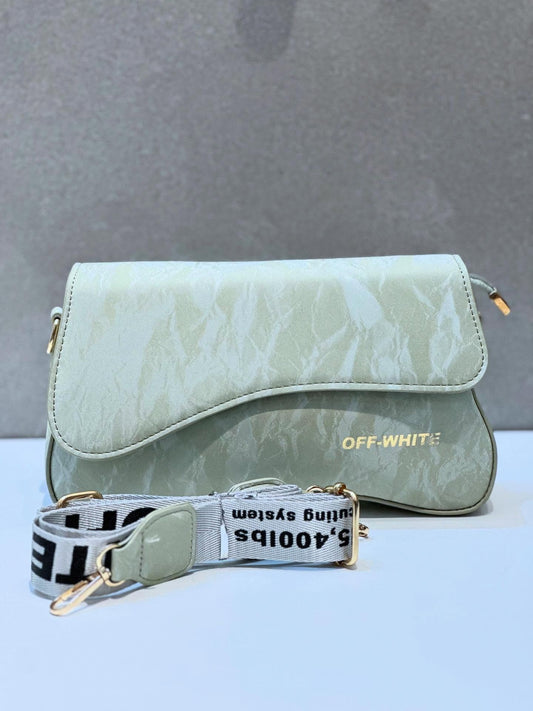 OFF WHITE sling purse for women | Stylish sling bag for women & girls
