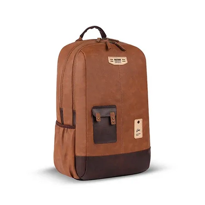 Gear Classic 2 faux leather laptop backpack 31L