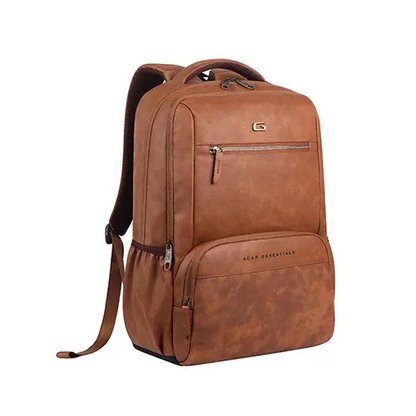 Gear Heritage Faux Leather Laptop Backpack 30L