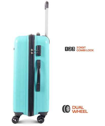 Safari Lancer Set Of 3 Combo Luggage Mint Green