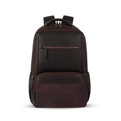 Gear Heritage Faux Leather Laptop Backpack 30L