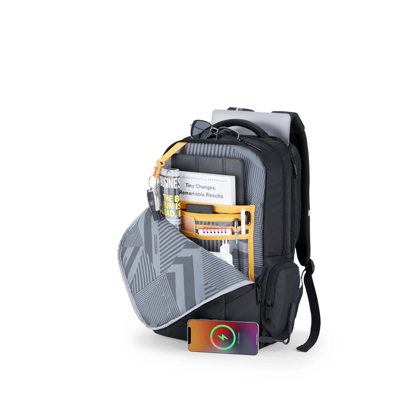 American Tourister Segno 4.0 34L Laptop Backpack with Tractum Suspension & Detachable Laptop Sleeve