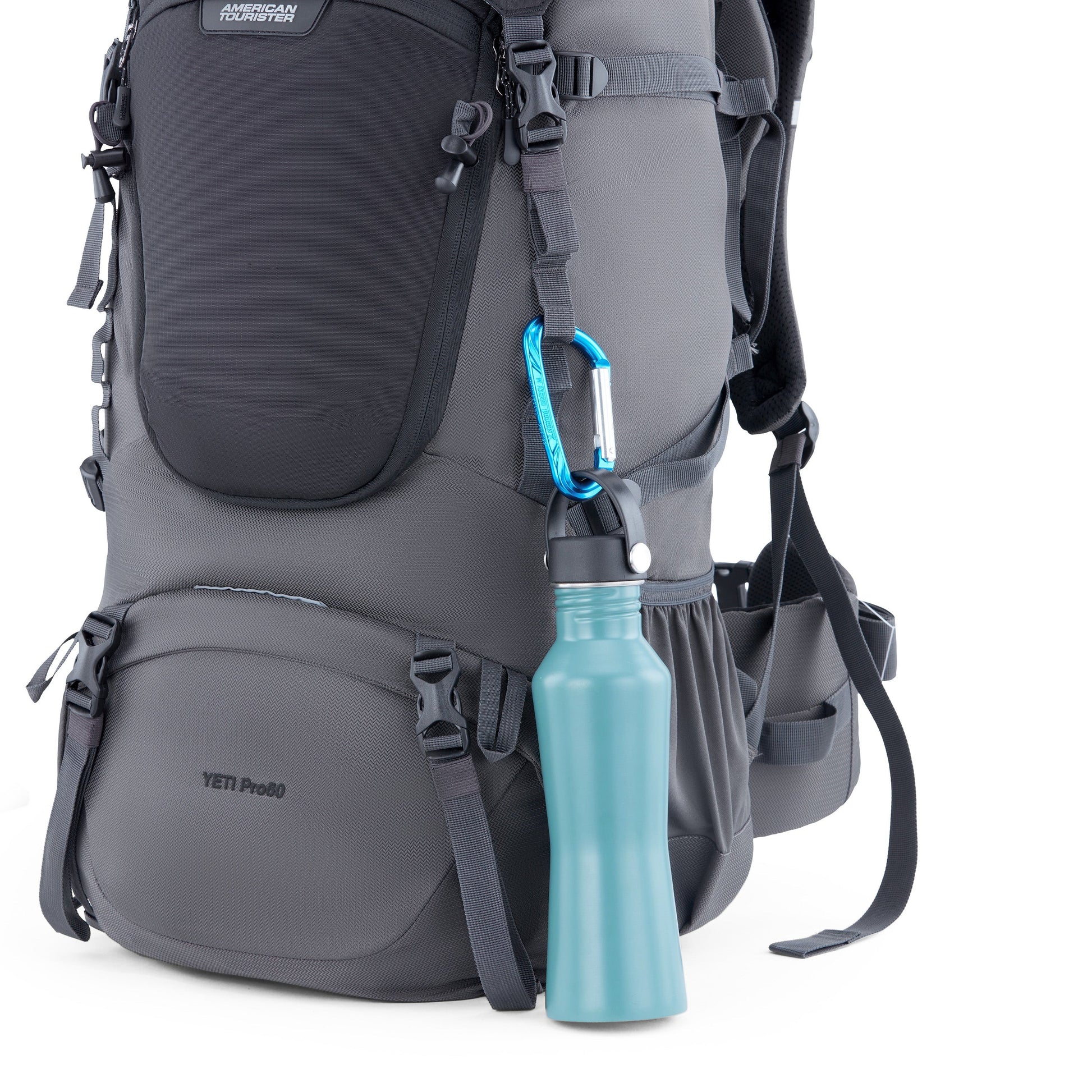 american tourister yeti 03 travel max 35 l laptop backpack American Tourister Yeti Pro 60L Trekking & Hiking Backpack with Rain C – Bag Factory®