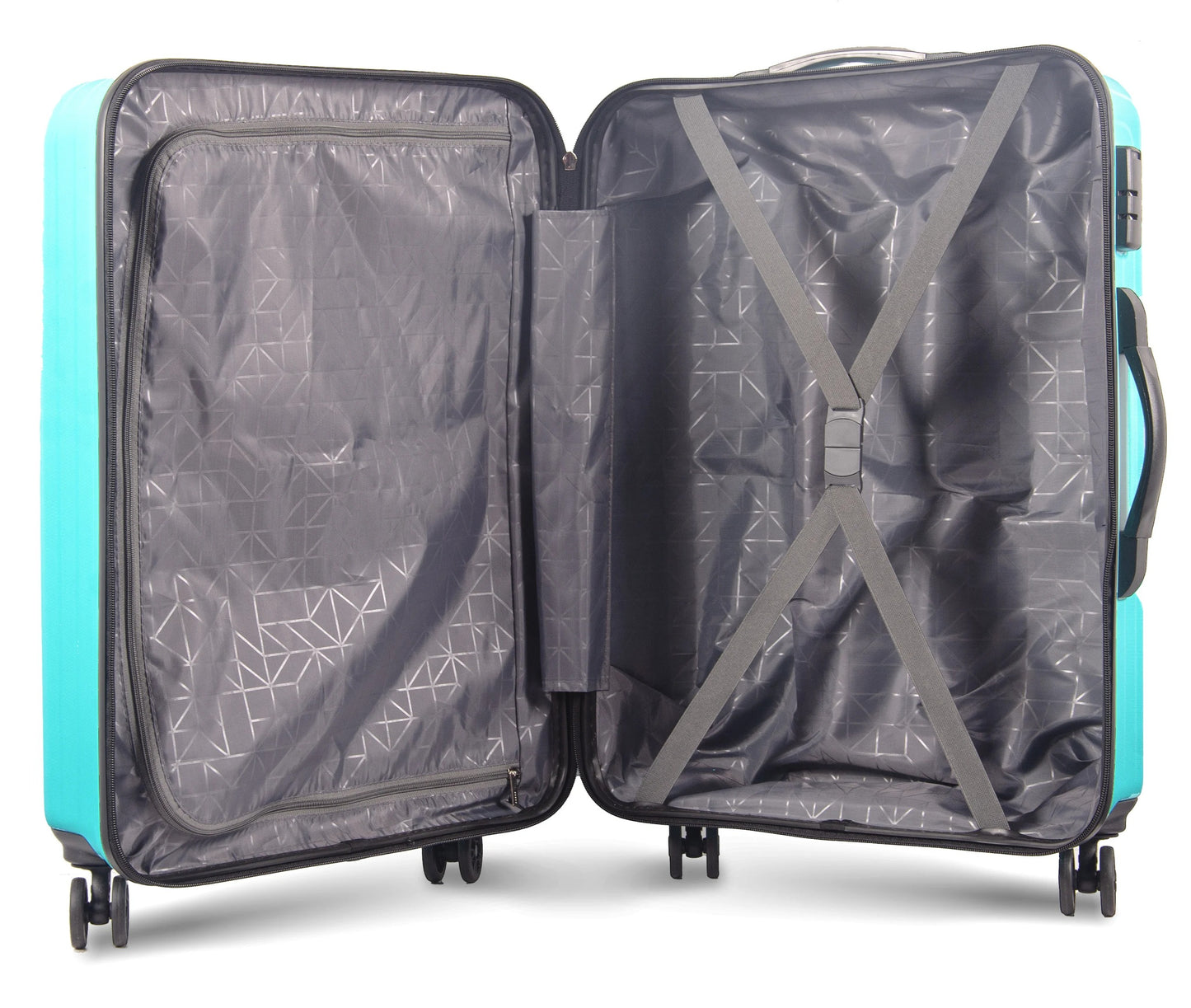 Safari Lancer Set Of 3 Combo Luggage Mint Green